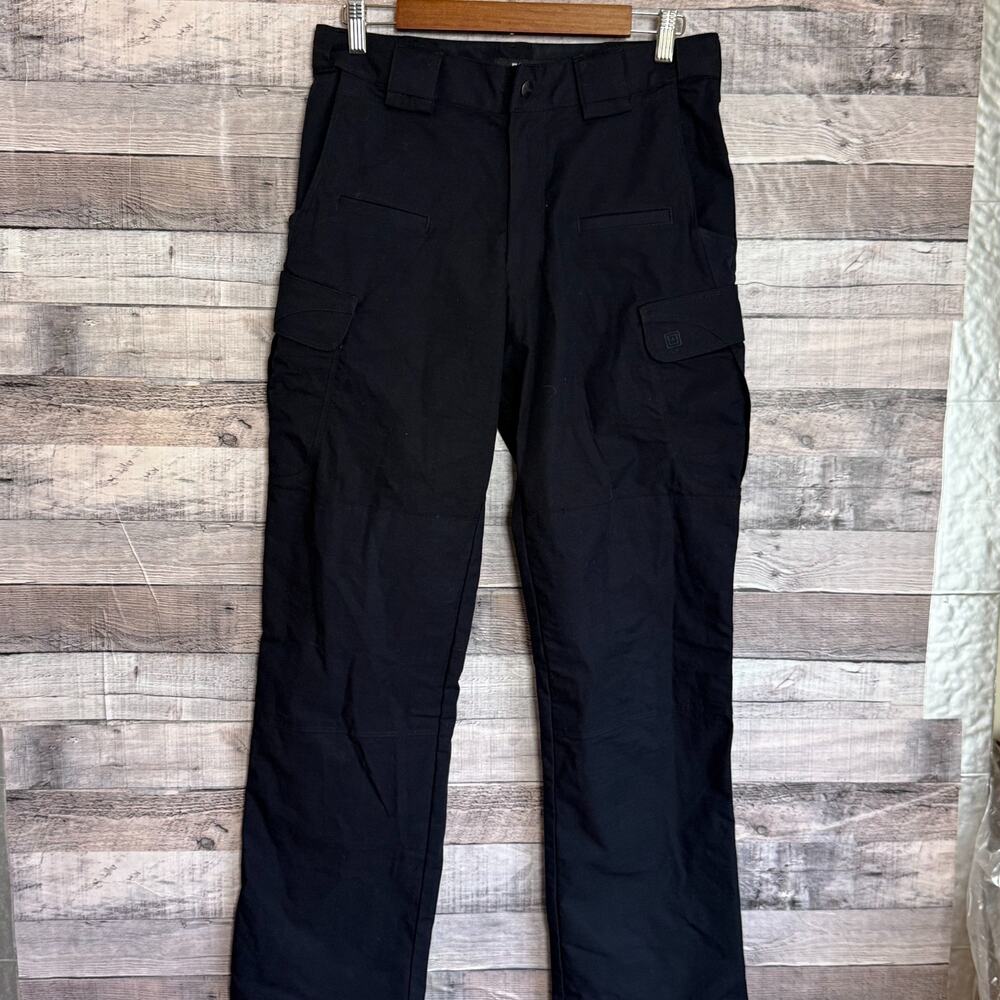 5.11 Tactical Stryke Cargo Pants Mens 30x32 Black Ripstop Military